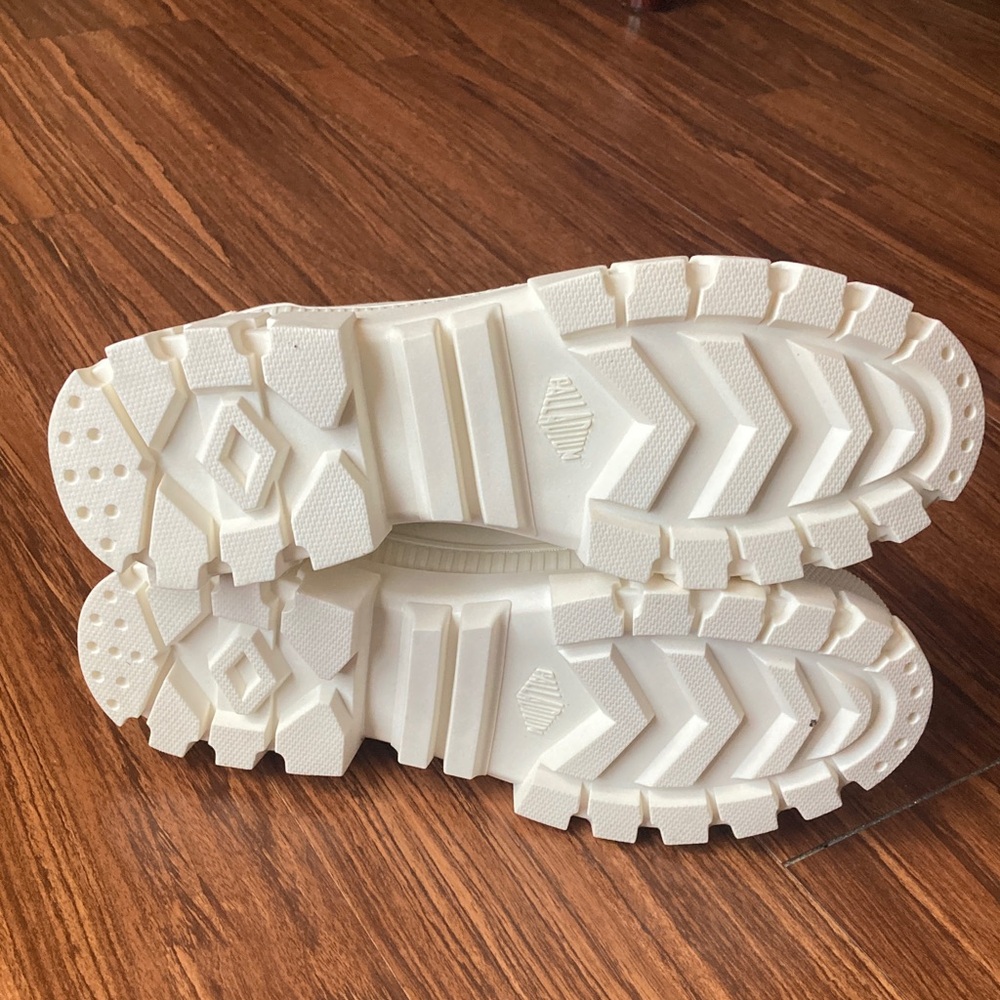 Palladium White Chunky Sneakers - Picture 5 of 6